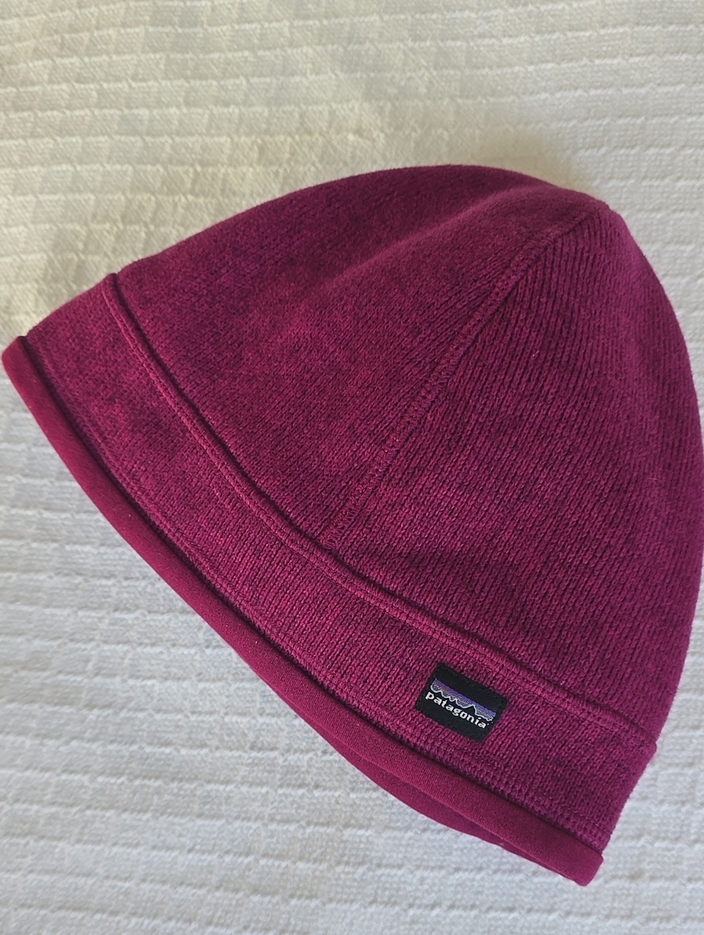 Patagonia Better Sweater Beanie Size L Magenta Pink - Picture 3 of 7